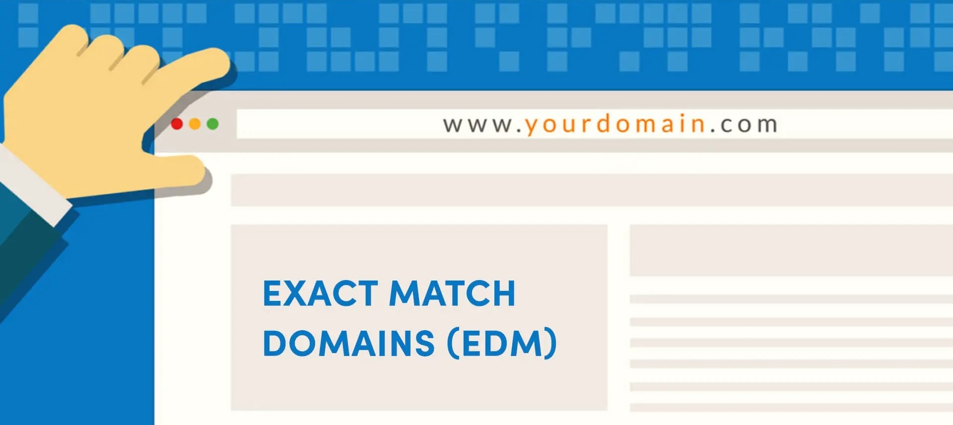 алгоритм exact match domain
